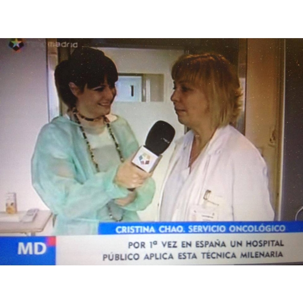 西班牙沙羅費爾南德斯醫師接受採訪表示使用靈氣治療後,明顯改善睡眠,減少焦慮,改善心情等效果。.jpg 西班牙沙羅費爾南德斯醫師接受採訪表示使用靈氣治療後,明顯改善睡眠,減少焦慮,改善心情等效果。.jpg